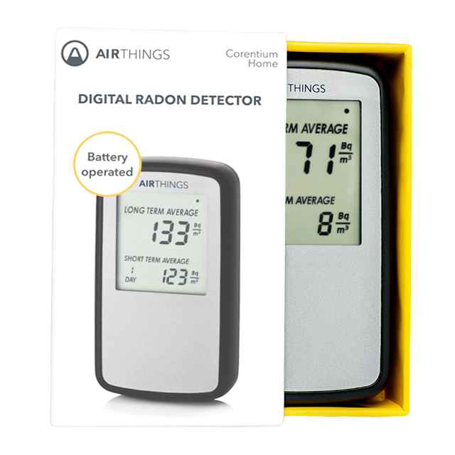 Airthings Corentium Home – Digital Radon Monitor