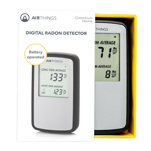 Airthings Corentium Home – Détecteur de radon numérique