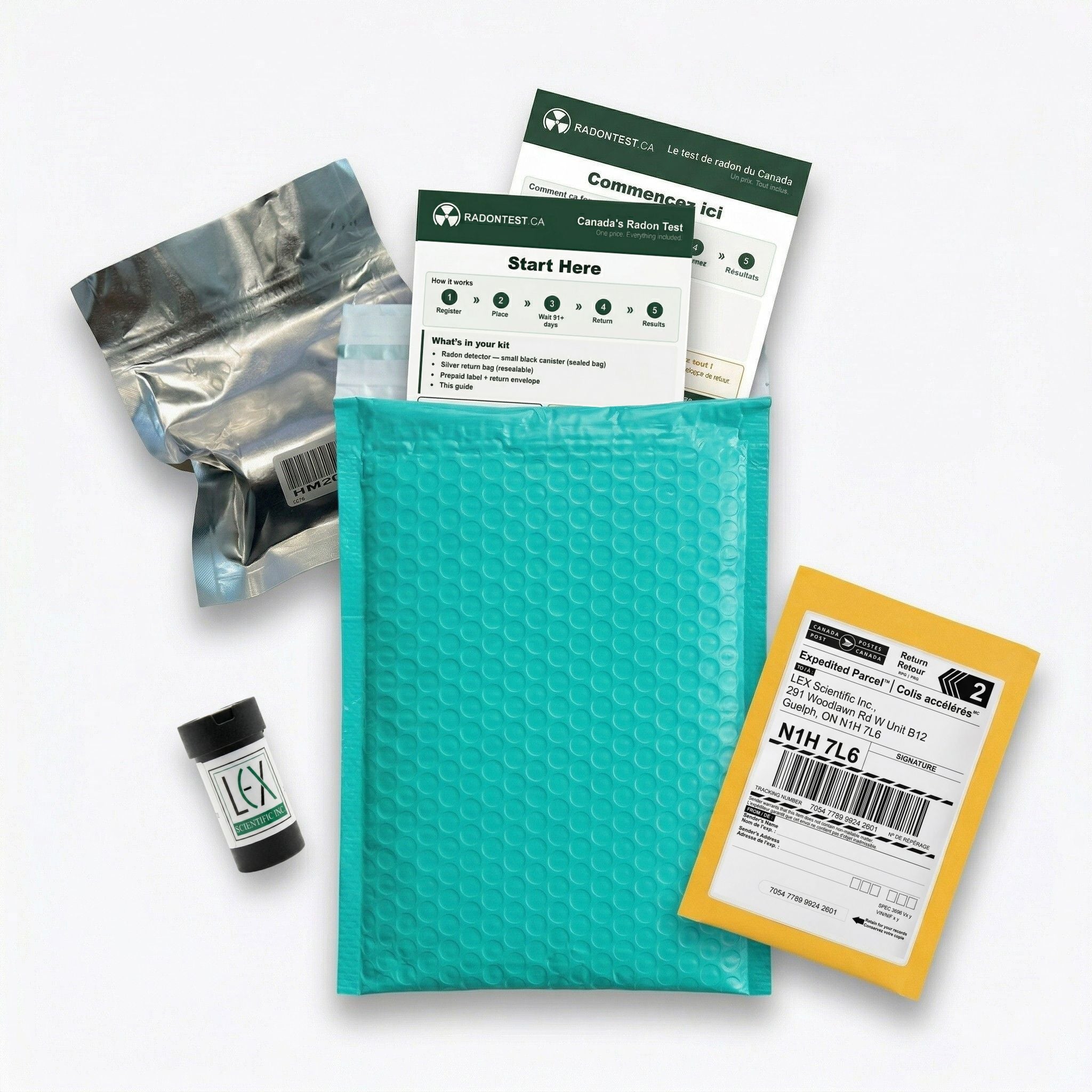Radon Test Kit
